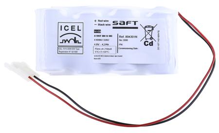 Similar to the Saft 4.8V NiCd Rechargeable Battery Pack, 4Ah For Discount