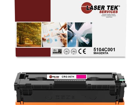 Canon 067H 5104C001 Magenta Remanufactured Toner Cartridge | Laser Tek Services For Discount