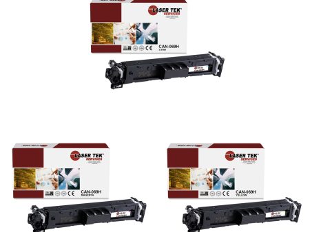 3 Pack Canon 069H CYM HY Compatible Toner Cartridge | Laser Tek Services Hot on Sale