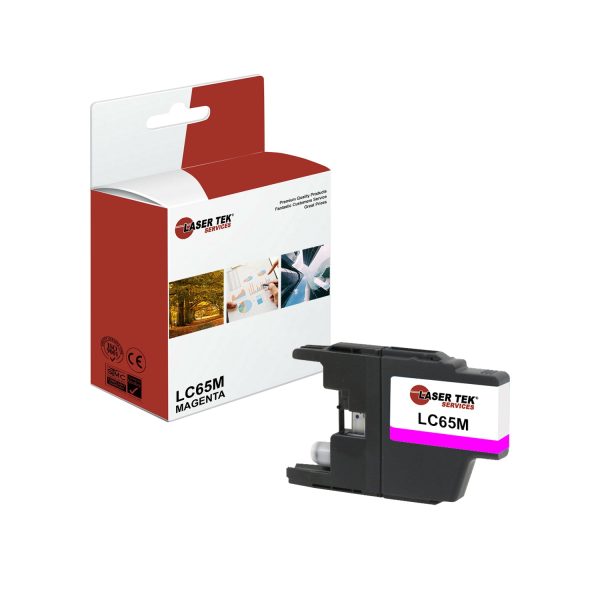 Brother LC-65 LC-65M Magenta Compatible Ink Cartridge | Laser Tek Services Online Hot Sale