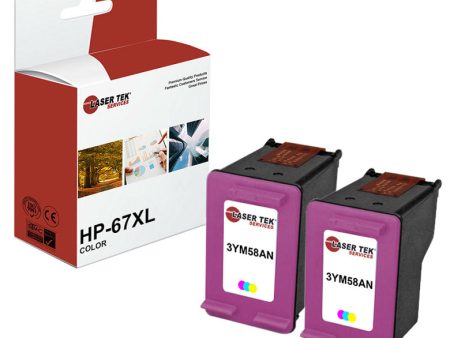 2 Pack Canon CL276XL Tri-Color HY Compatible Ink Cartridge | Laser Tek Services on Sale