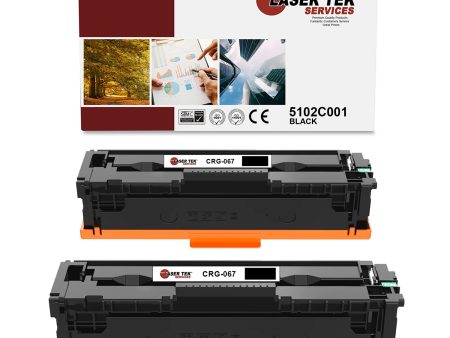 2 Pack Canon 067 Black HY Compatible Toner Cartridge | Laser Tek Services Cheap