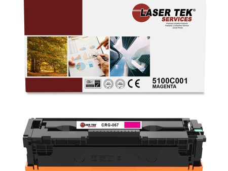 Canon 067 5100C001 Magenta Remanufactured Toner Cartridge | Laser Tek Services Online now