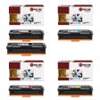 5 Pack Canon 067H BCYM HY Compatible Toner Cartridge | Laser Tek Services Fashion