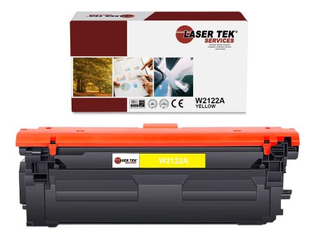 HP 212A W2122A Yellow Remanufactured Toner Cartridge | Laser Tek Services Discount