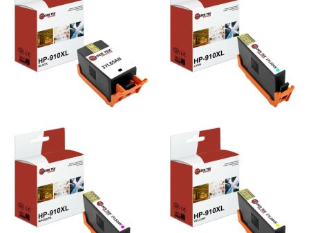 4 Pack HP 910XL BCYM HY Compatible Ink Cartridge | Laser Tek Services Online Sale