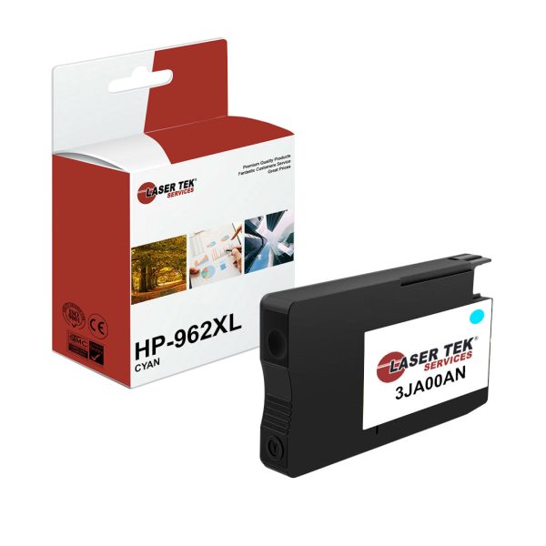 HP 962XL Cyan HY Compatible Ink Cartridge | Laser Tek Services For Cheap