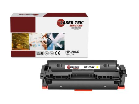 HP 206X Yellow HY Compatible Toner Cartridge | Laser Tek Services Online