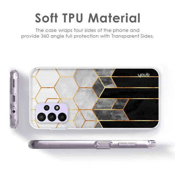 Hexagonal Pattern Soft Cover for Samsung J4 Online Sale