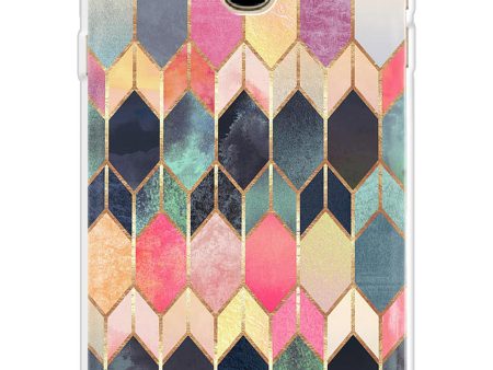 Shimmery Pattern Soft Cover for Samsung J4 Online now