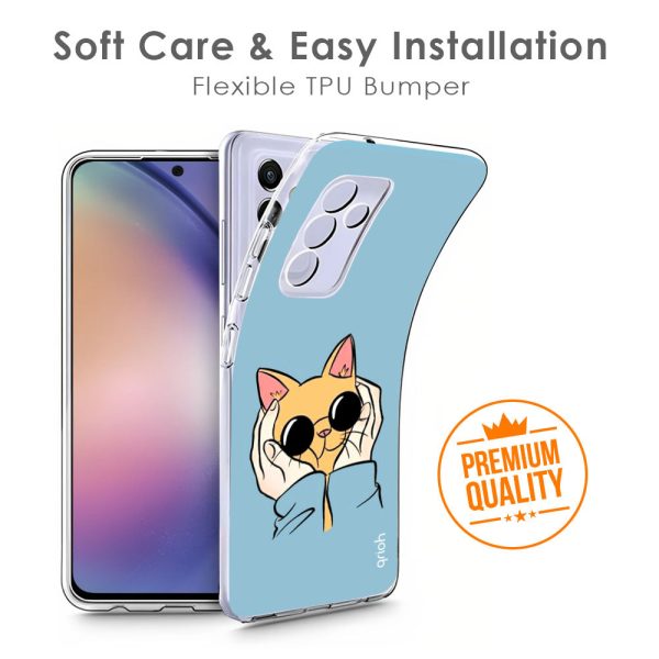 Attitude Cat Soft Cover for Samsung J4 Online Sale