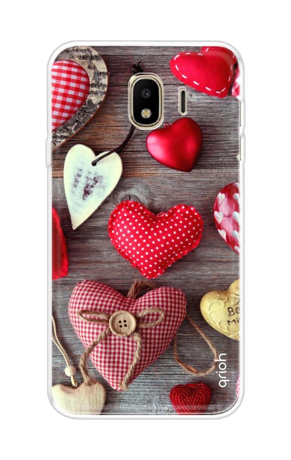 Valentine Hearts Soft Cover for Samsung J4 For Discount