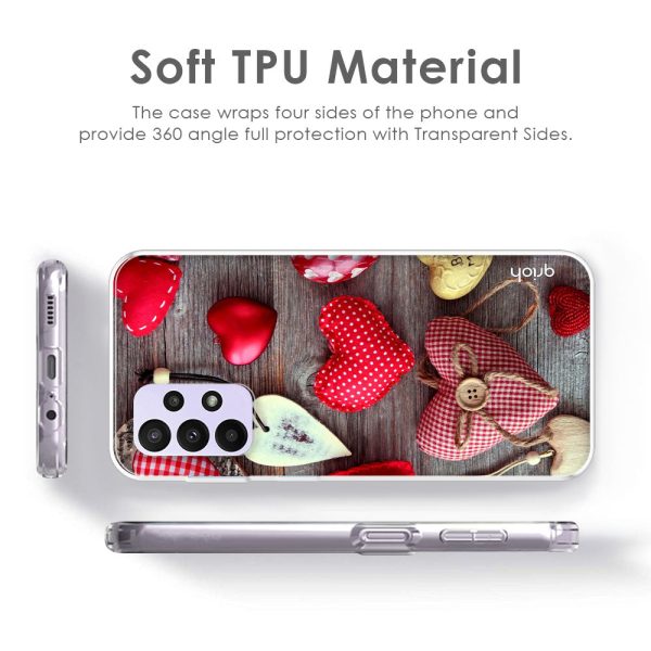 Valentine Hearts Soft Cover for Samsung J4 For Discount