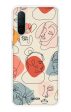 Abstract Faces Soft Cover for OnePlus Nord CE For Discount