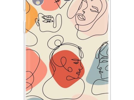 Abstract Faces Soft Cover for Samsung Galaxy M30 Hot on Sale